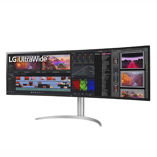 LG UltraWide 49" Dual-QHD IPS Curved Monitor 144Hz with USB-C incl Speakers