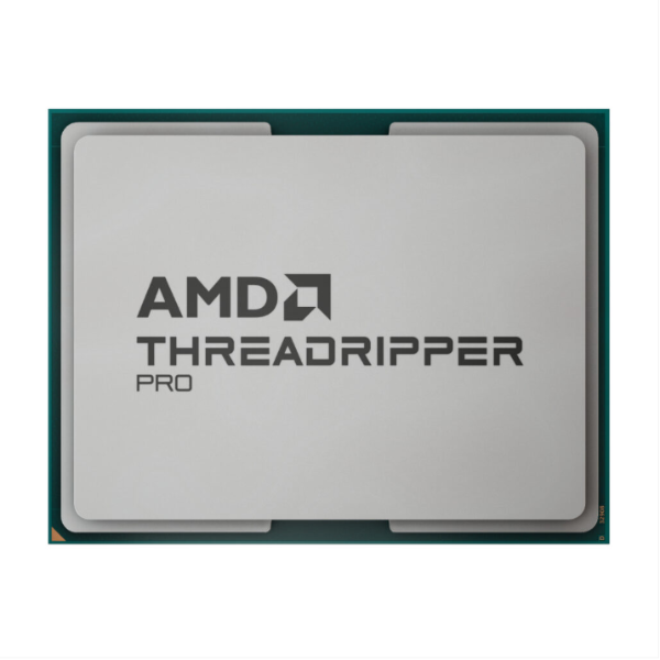 AMD Threadripper Pro CPU on a white background