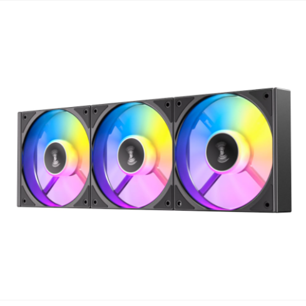Antec Connect 120 Reverse ARGB PWM Fan 3 Pack - Black