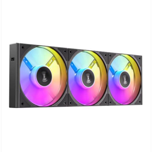 Antec Connect 120 Reverse ARGB PWM Fan 3 Pack - Black