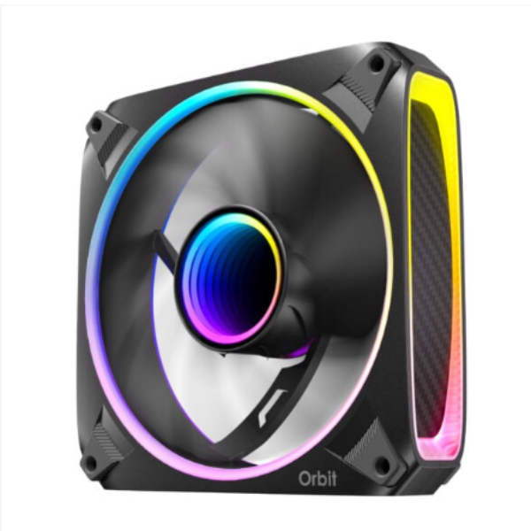 Antec ORBIT PWM 120mm ARGB Fan 3 Pack - Black