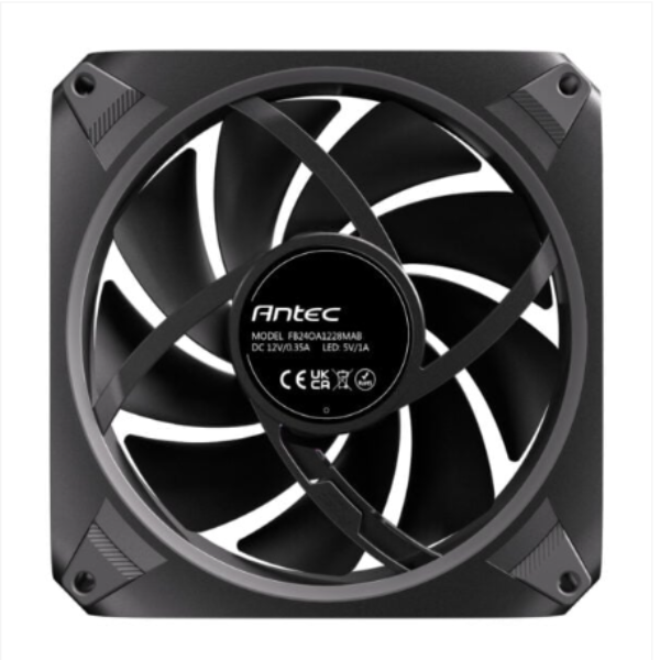 Antec ORBIT PWM 120mm ARGB Fan 3 Pack - Black