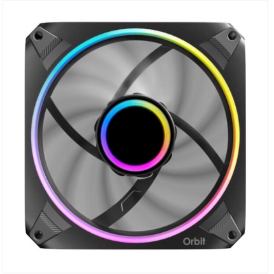 Antec ORBIT PWM 120mm ARGB Fan 3 Pack - Black