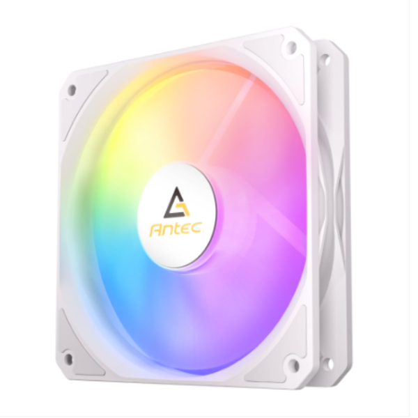 Antec P12 PWM 120mm ARGB Reverse Case Fan - White