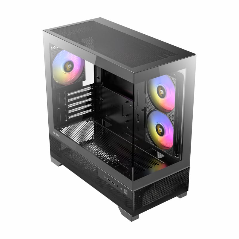 Antec CX500M Micro-ATX | ITX RGB Mini-Tower Gaming Chassis Type-C - Black
