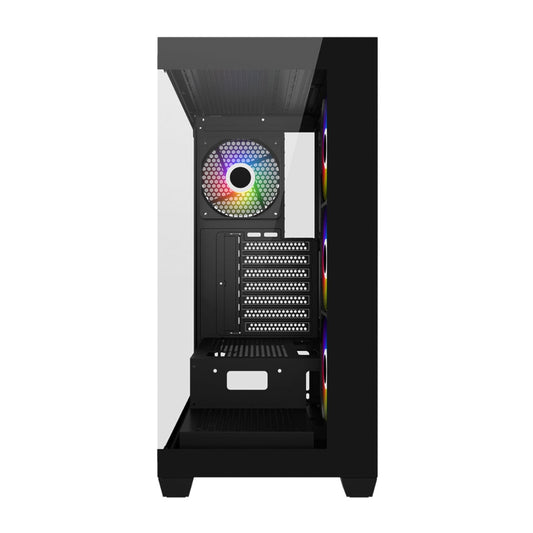 FSP M340 ARGB ATX Gaming Chassis - Black