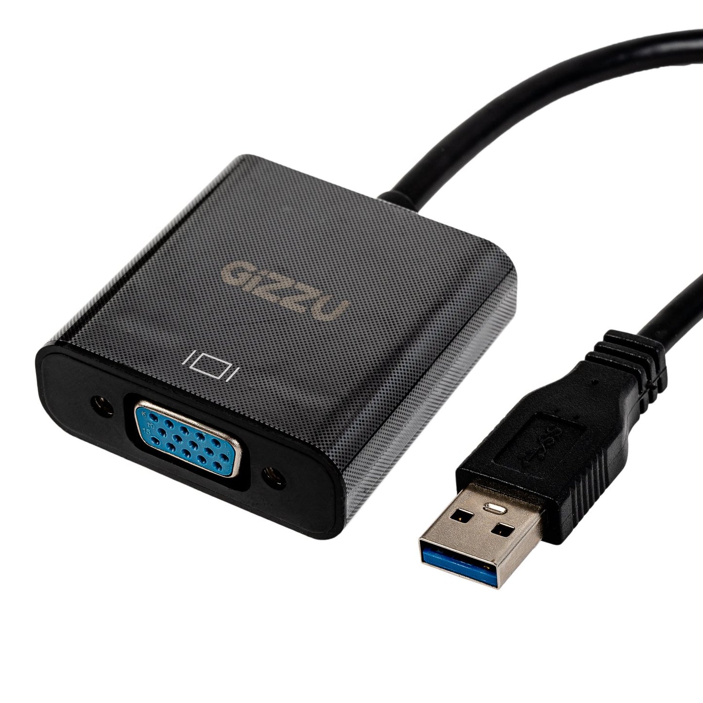 Gizzu 1080P HDMI to VGA Adapter with Audio