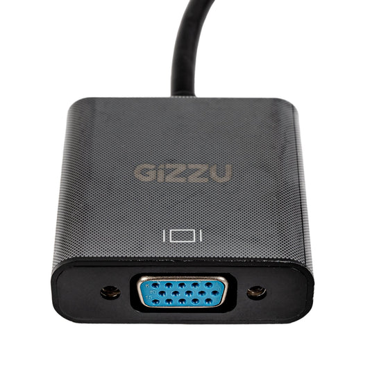 Gizzu 1080P HDMI to VGA Adapter with Audio