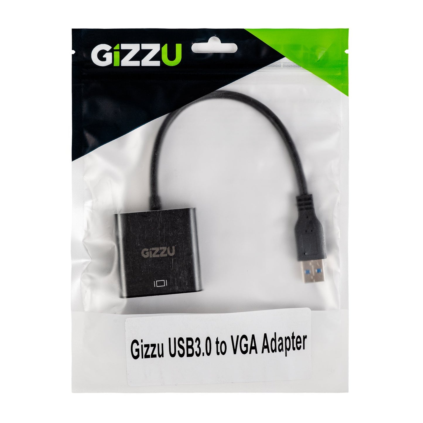 Gizzu 1080P HDMI to VGA Adapter with Audio