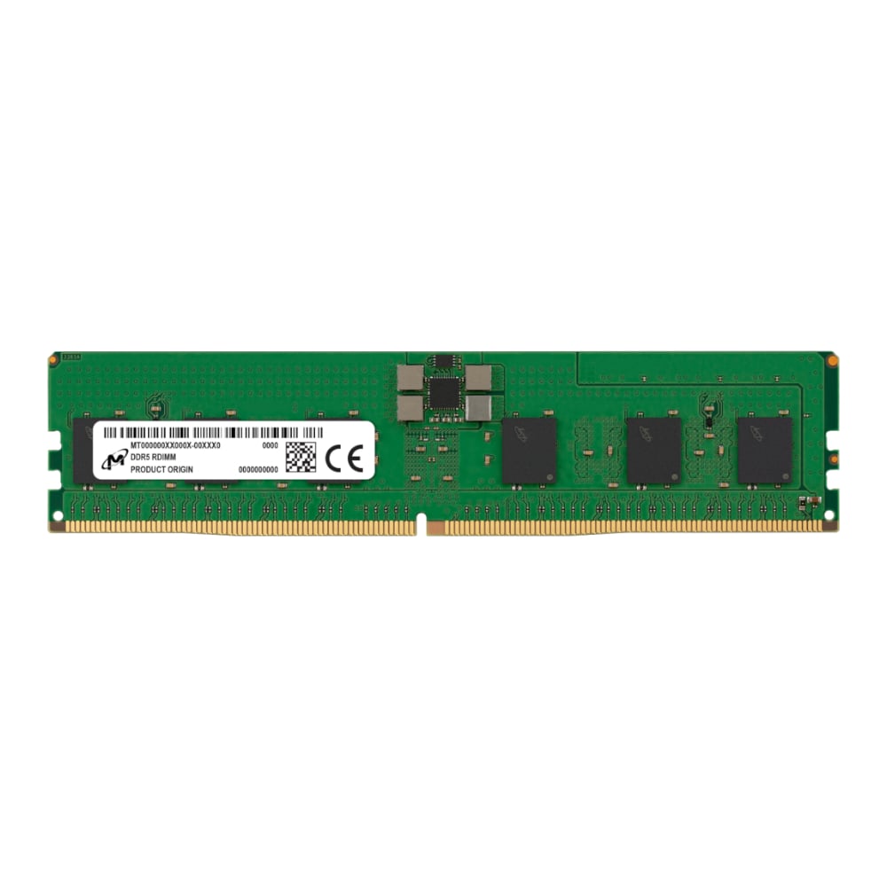 Micron MTC20C2085S1EC48BA1R 32GB 4800MHz DDR5 ECC CL40 UDIMM Memory