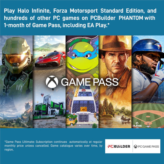 PCBuilder Ryzen 5 8400F PHANTOM Windows 11 Gaming PC