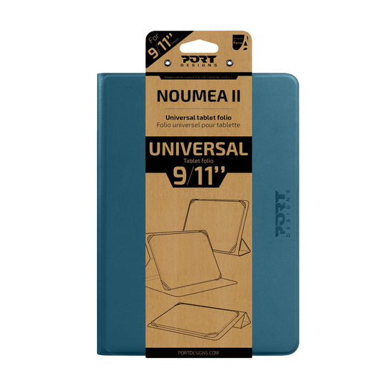 Port Designs Noumea II Universal 9/11" Tablet Folio – Blue
