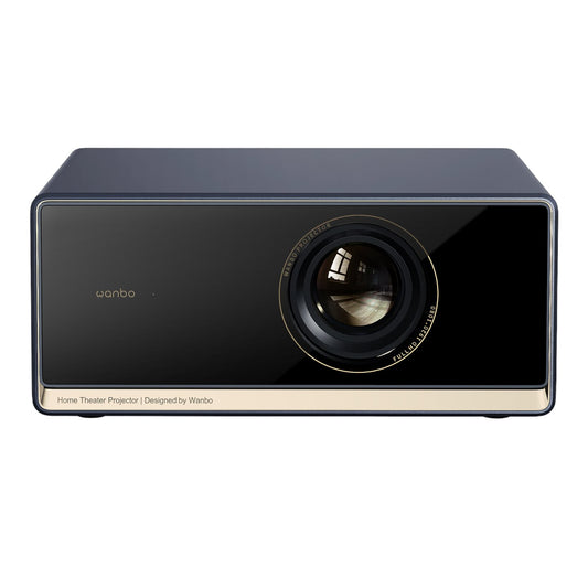 WANBO X5 Pro Full HD Smart Projector (1080p, 1100 ANSI Lumens, Android TV, ASA 3.0, 5GHz Wi-Fi, Autofocus)