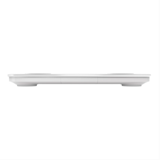 White shelf on a white background