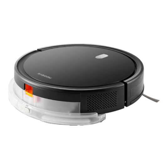 Robotic vacuum cleaner with XIAOMI branding on a white background