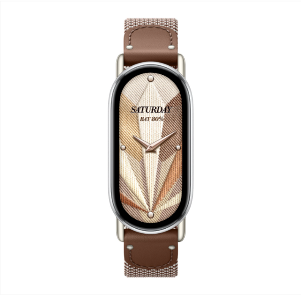 Xiaomi Smart Band 10 Knitted Silk Strap - Feather Brown