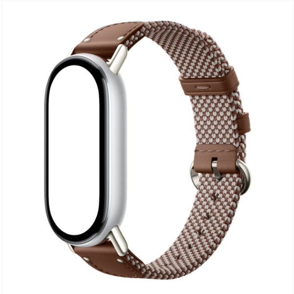 Xiaomi Smart Band 10 Knitted Silk Strap - Feather Brown