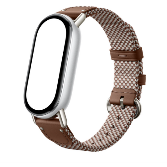 Xiaomi Smart Band 10 Knitted Silk Strap - Feather Brown
