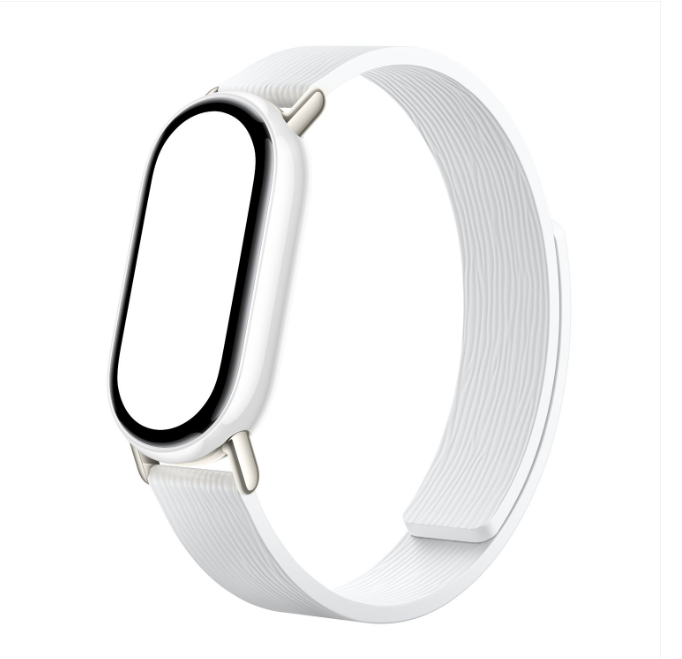 Xiaomi Smart Band 10 Magnetic Kona Leather Strap - Glacier White