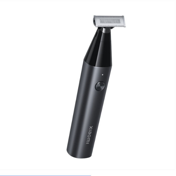 Black electric shaver with 'Xiaomi' branding on a white background