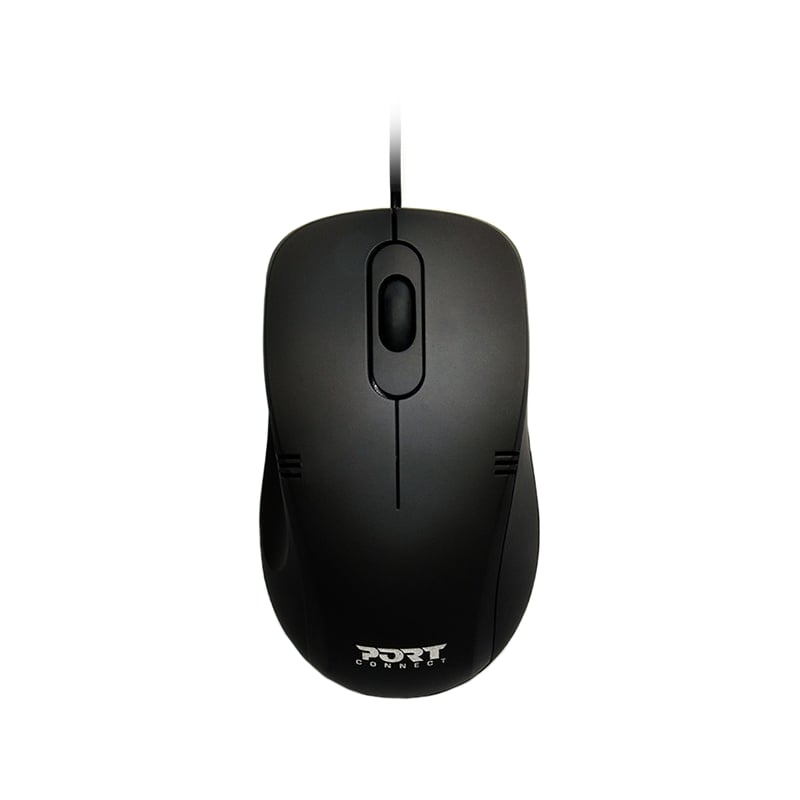Port Design COMBO Wired Mouse + Keyboard - Black