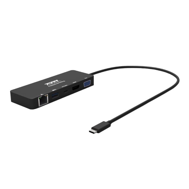 Port USB3.0 to 4 x USB3.0 5Gbps 4 Port Hub - Black