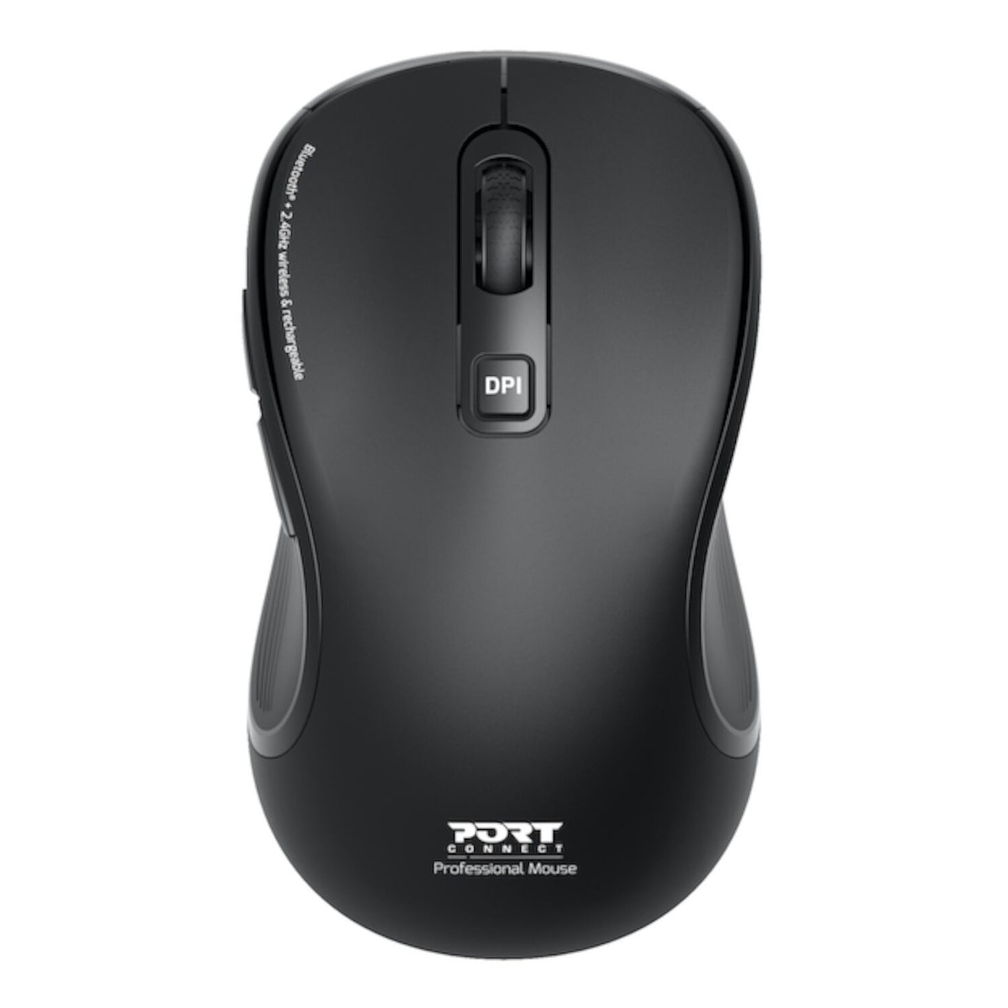 Port Connect Essential Bluetooth Wireless Rechargeable Mouse