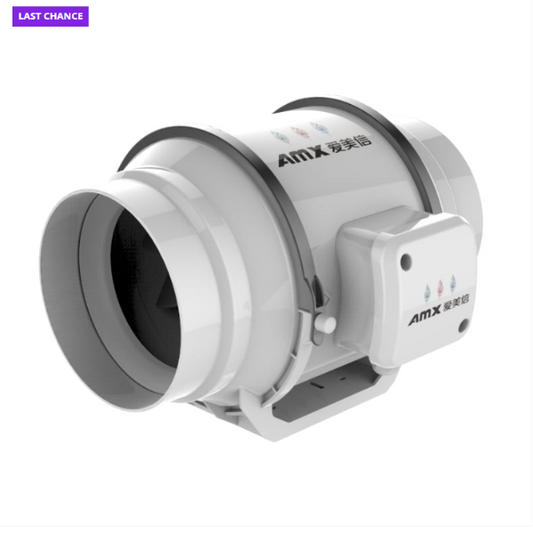 AMX 150mm Mixed Flow Industrial Inline Duct Fan