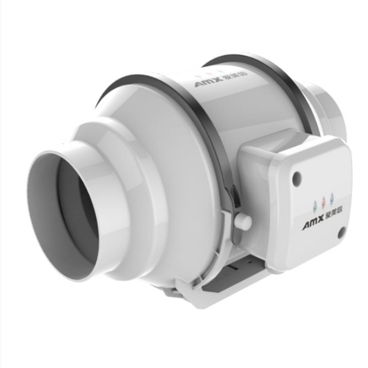 AMX 250mm Mixed Flow Industrial Inline Duct Fan