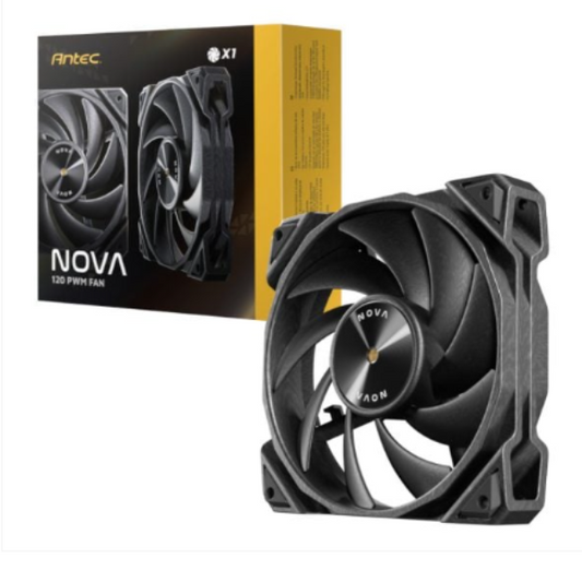 Antec NOVA 120 PWM Fan with Speed Controller - Black