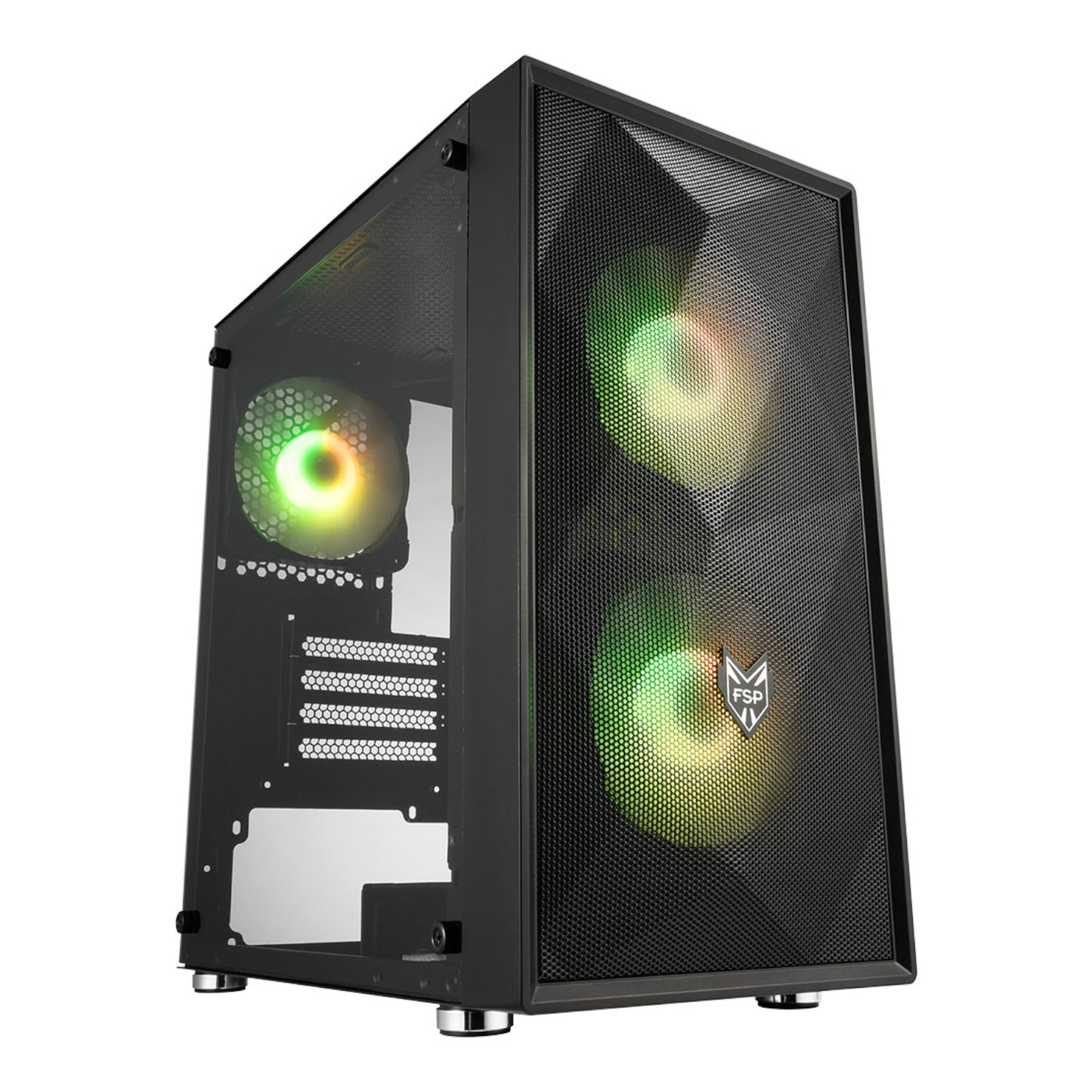 FSP CST130A Micro-ATX
Gaming Chassis - Black