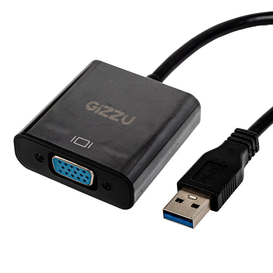 Gizzu 1080P HDMI to VGA Adapter with Audio