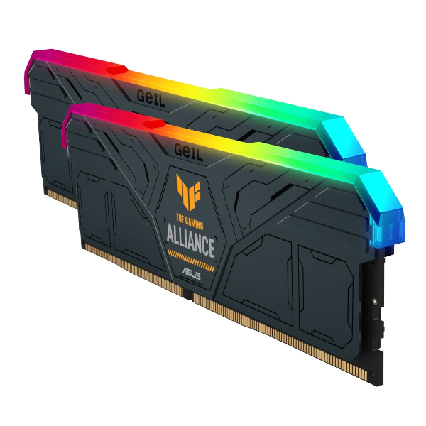GeiL Gemini TUF RGB 32GB DDR5 6000MHz Desktop Gaming Memory Kit (2 x 16GB) – Grey