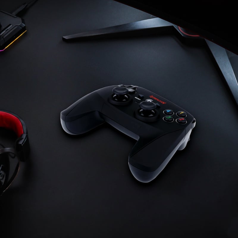 Redragon HARROW Wireless X/D-input(Digital/Analog) PC Controller - Black