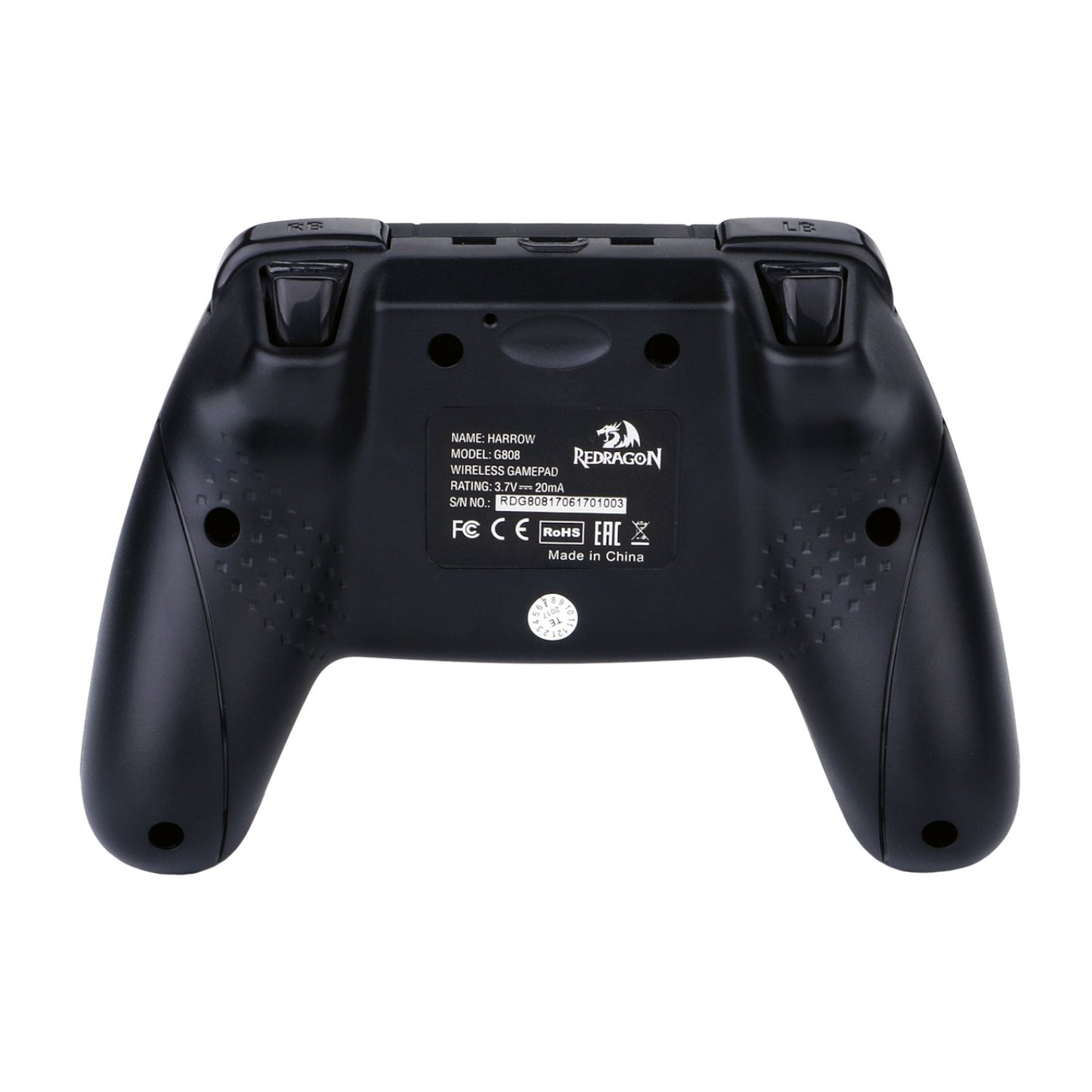 Redragon HARROW Wireless X/D-input(Digital/Analog) PC Controller - Black