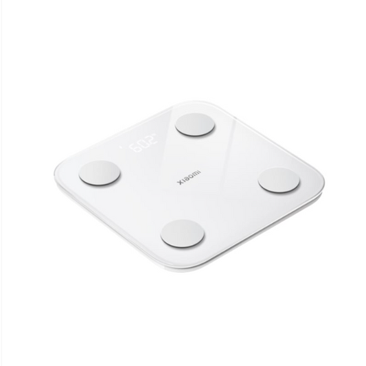 White electronic scale with 'Xiaomi' branding on a white background