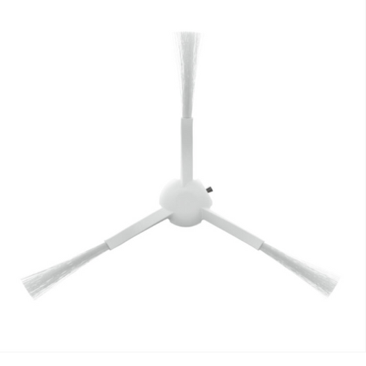 White ceiling fan on a white background