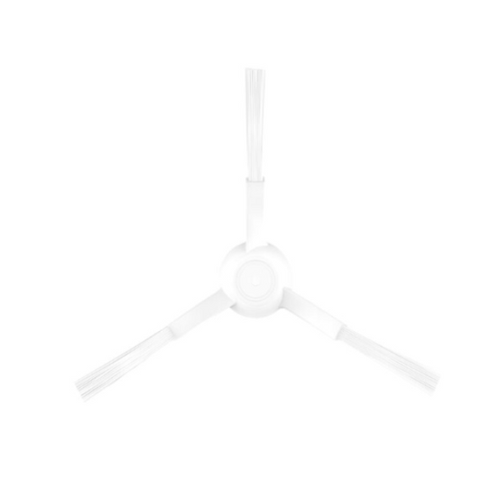 White ceiling fan on a white background