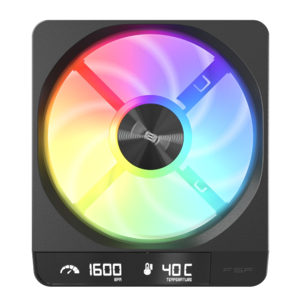 FSP ZENFAN 120mm ARGB PWM Smart Fan - Black