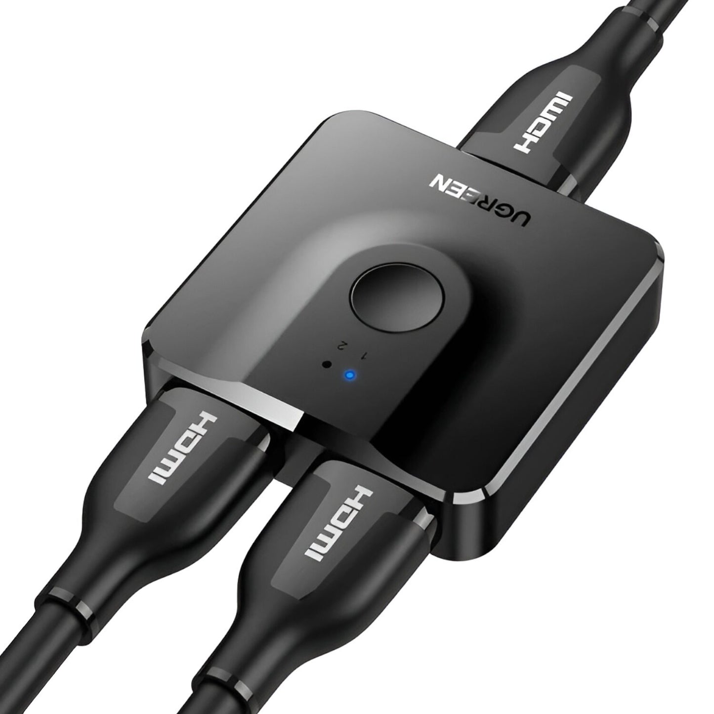 UGREEN CM217-50966 2-in-1 Bi-Directional 4K HDMI Switcher - Black