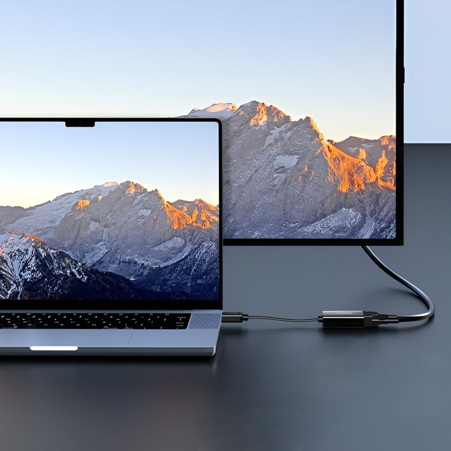 UGREEN HDMI to VGA Adapter, with 3.5mm Audio and Power Port - Black